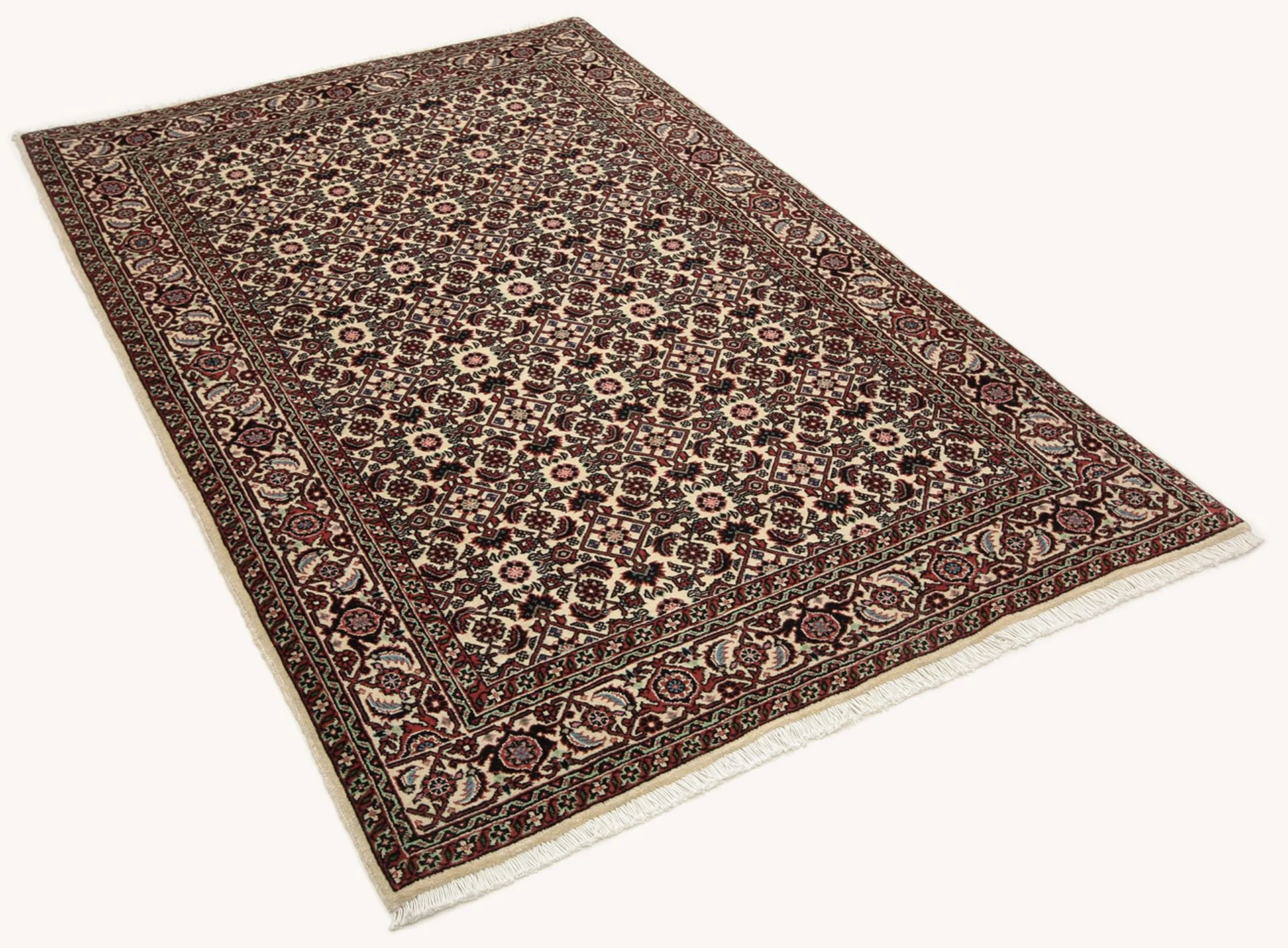 Bijar Persian Rug — hand-knotted, 115 × 182 cm, Wool