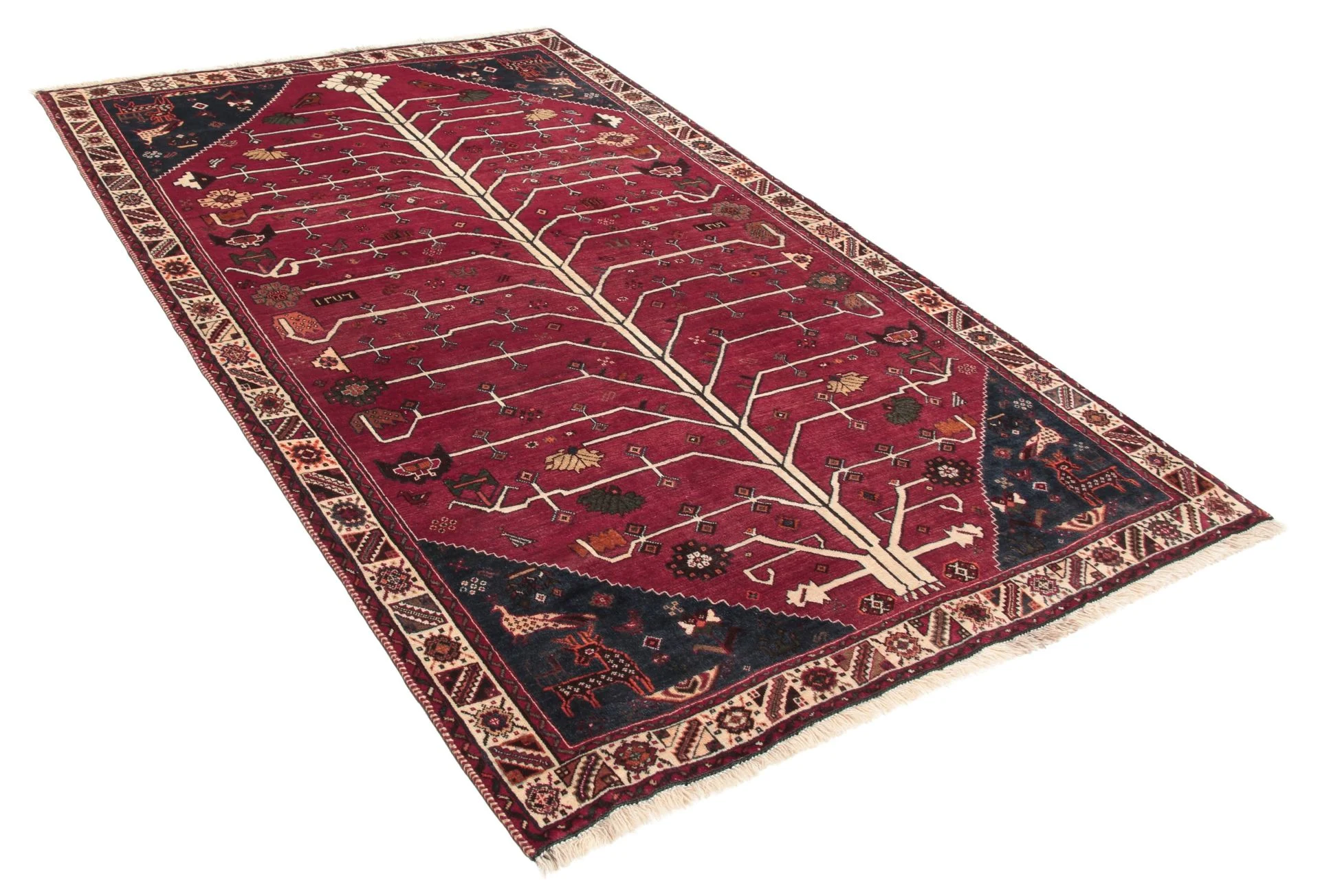 Qashqai Persian Rug 122 × 200 cm, Wool, hand-knotted