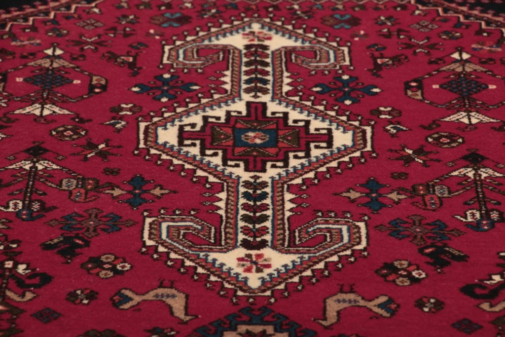 perserteppich-nasrabad-138-x-209-cm-schurwolle-handgeknupft-3 Persian Rug 138 × 209 cm, Wool, hand-knotted – view 3