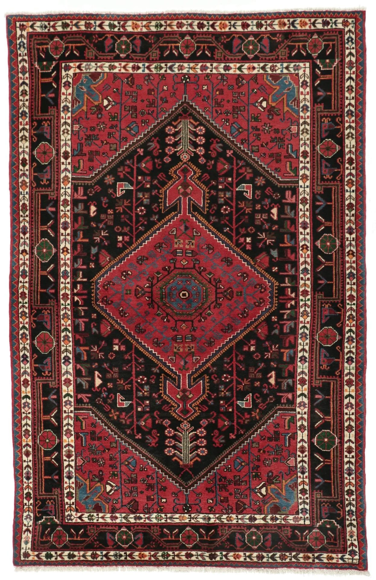 perserteppich-tuyserkan-155-x-230-cm-schurwolle-handgeknupft-neu Hand-Knotted Wool Persian Rug, 155 × 230 cm