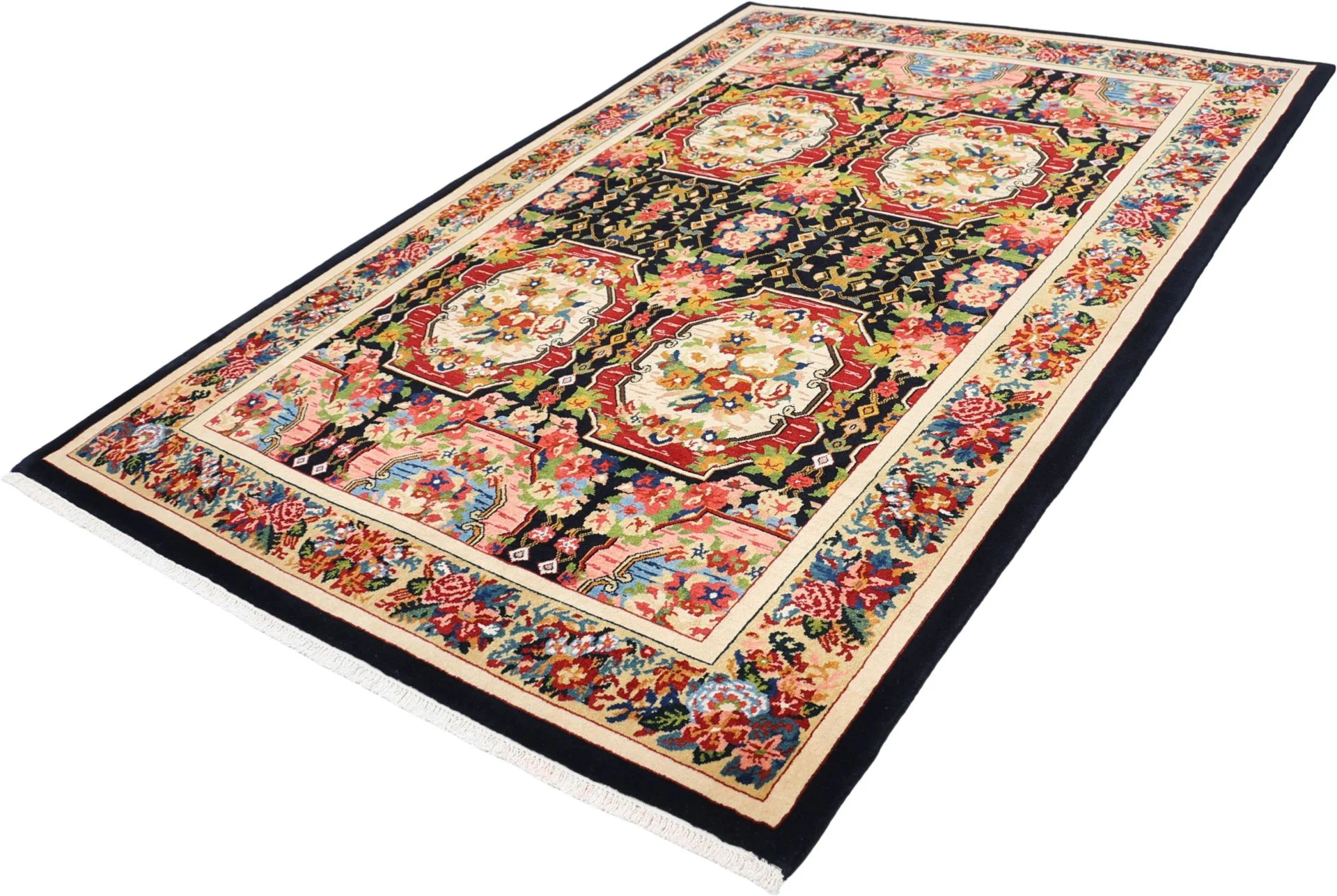 perserteppich-bachtiar-158-x-227-cm-schurwolle-handgeknupft-2 Bakhtiari Persian Rug 158 × 227 cm, Wool, hand-knotted