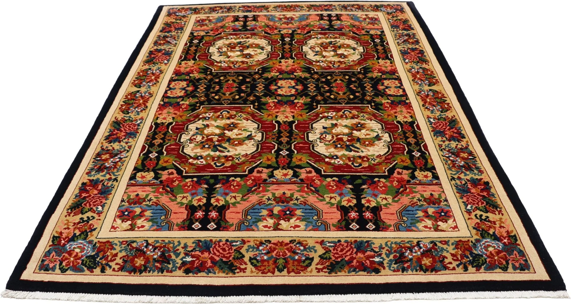perserteppich-bachtiar-158-x-227-cm-schurwolle-handgeknupft-6 Bakhtiari Persian Rug 158 × 227 cm, Wool, hand-knotted