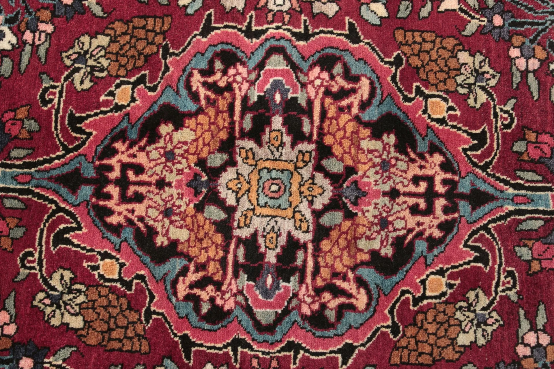 Hand-Knotted Wool Bijar Persian Rug, 130 × 213 cm