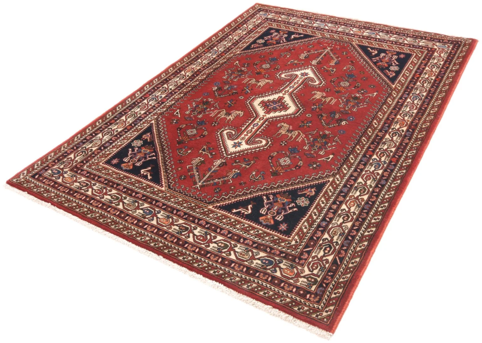 Persian Rug 122 × 180 cm, Wool, hand-knotted – view 2