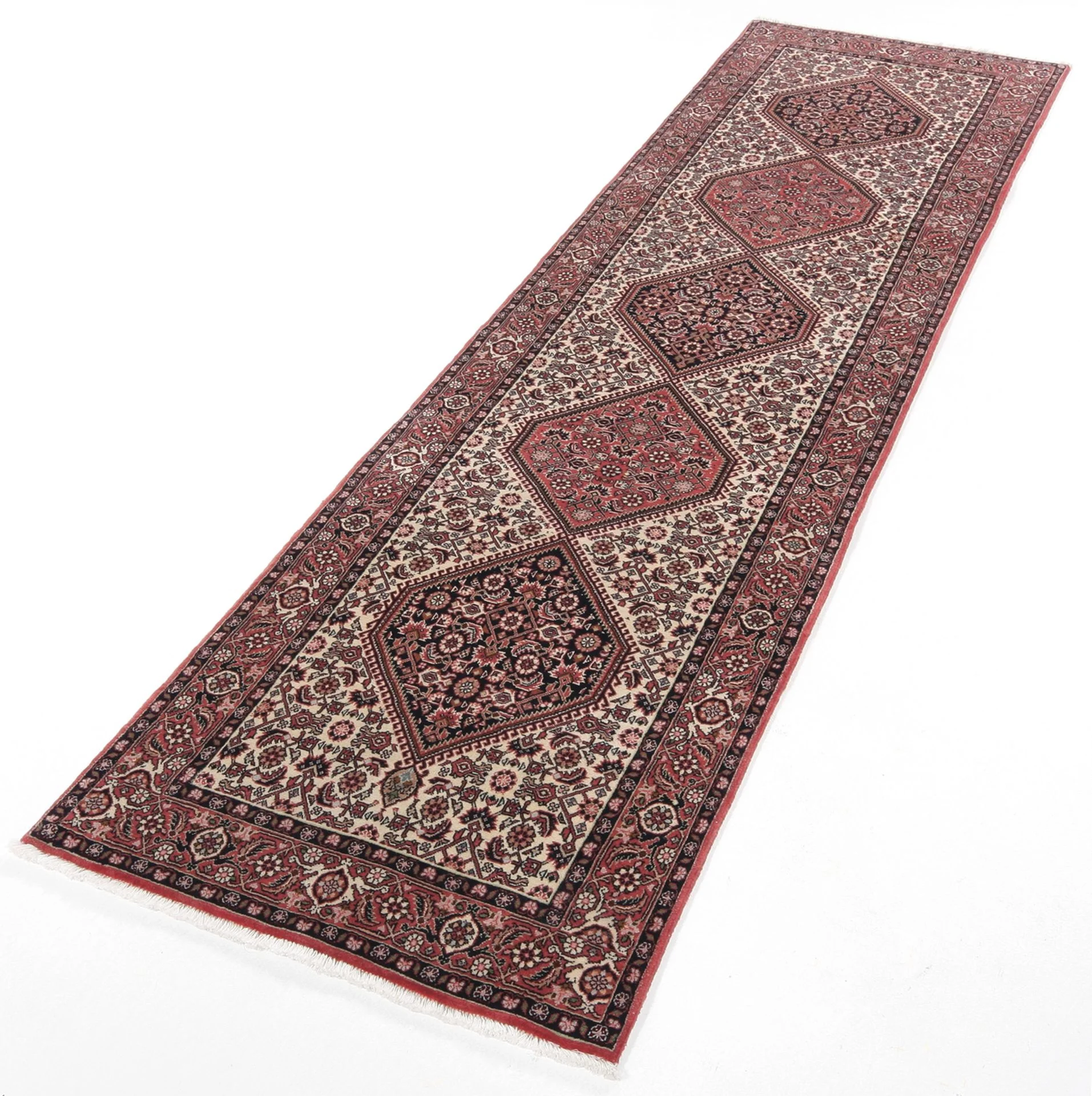 Bijar Persian Rug 80 × 310 cm, Wool, hand-knotted