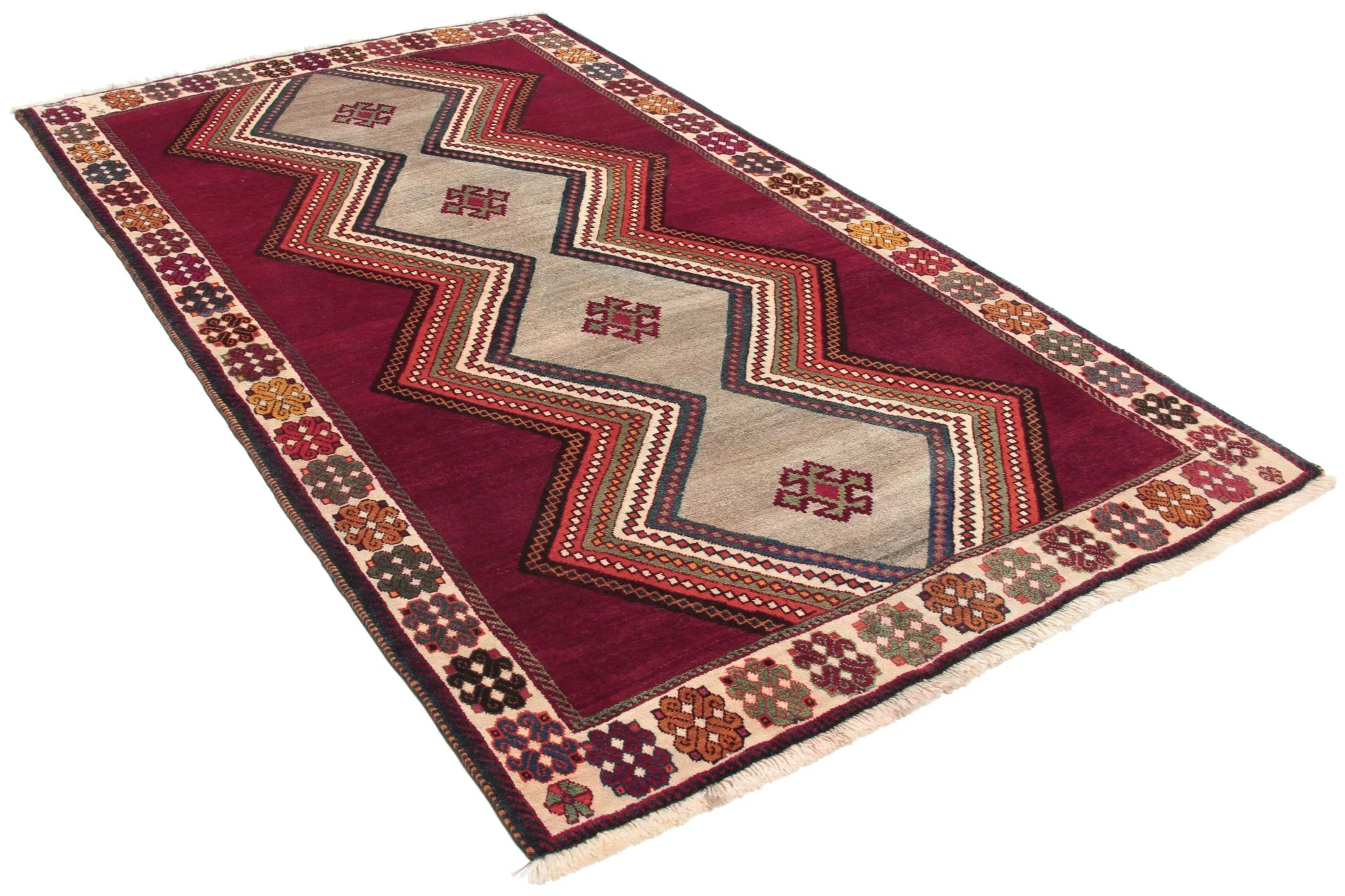 Qashqai Persian Rug 121 × 211 cm, Wool, hand-knotted