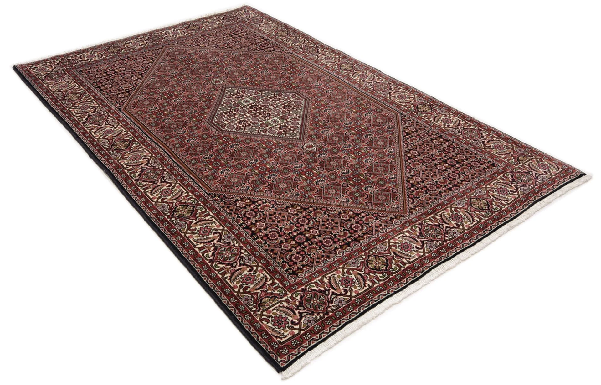 Bijar Persian Rug — hand-knotted, 142 × 225 cm, Wool