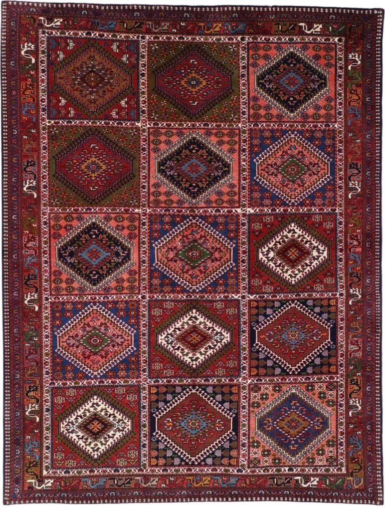 Persian Rug — hand-knotted, 169 × 220 cm, Wool