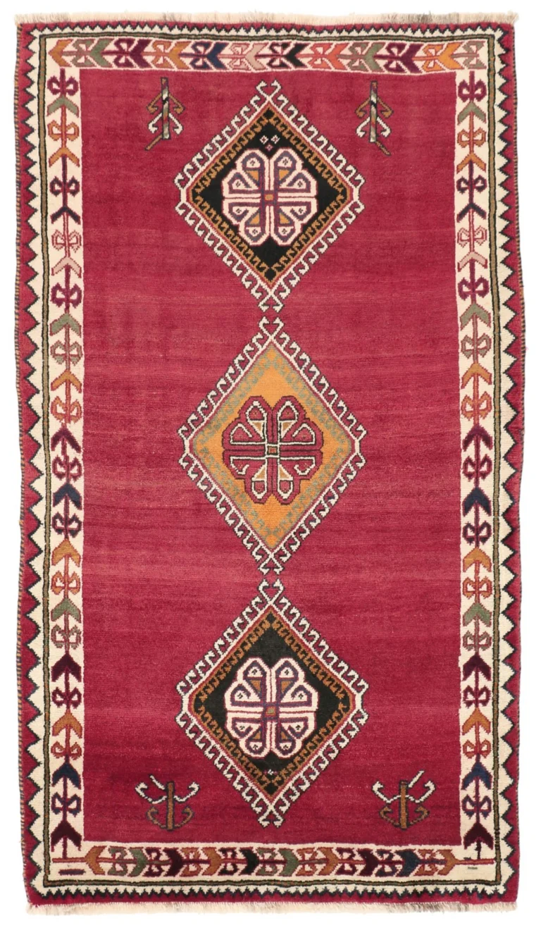 Qashqai Persian Rug — hand-knotted, 110 × 190 cm, Wool