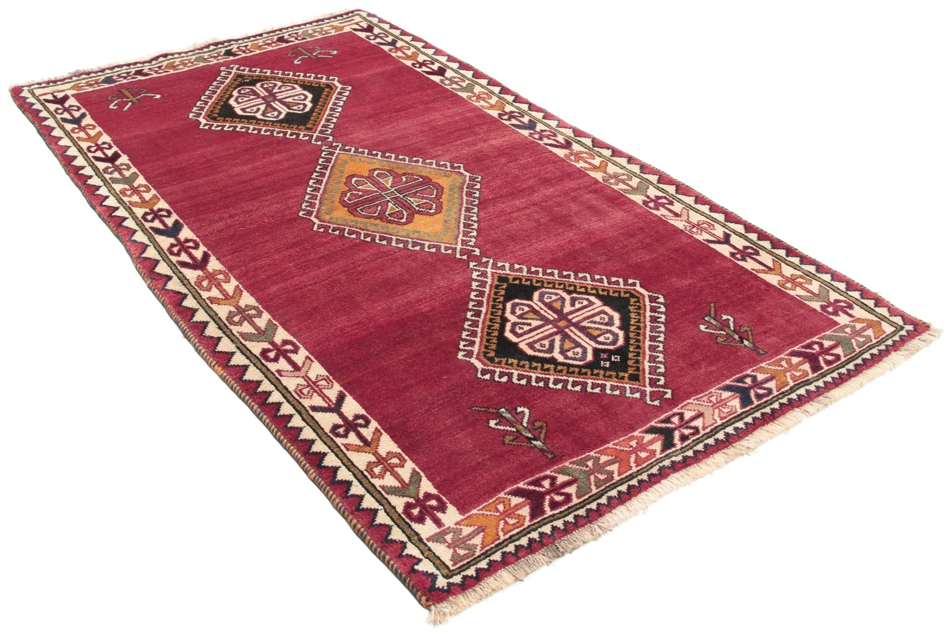Qashqai Persian Rug — hand-knotted, 110 × 190 cm, Wool