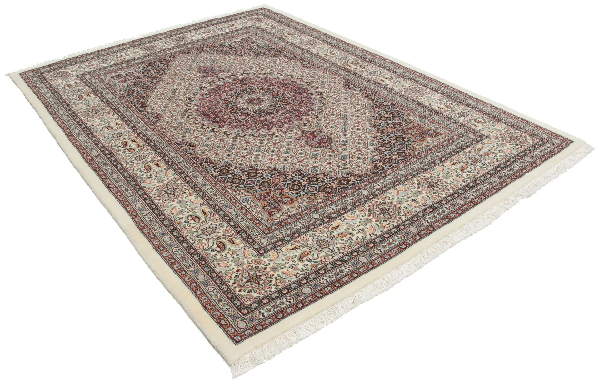 perserteppich-moud-150-x-205-cm-schurwolle-handgeknupft-floral-11 Moud Persian Rug 150 × 205 cm, Wool, hand-knotted