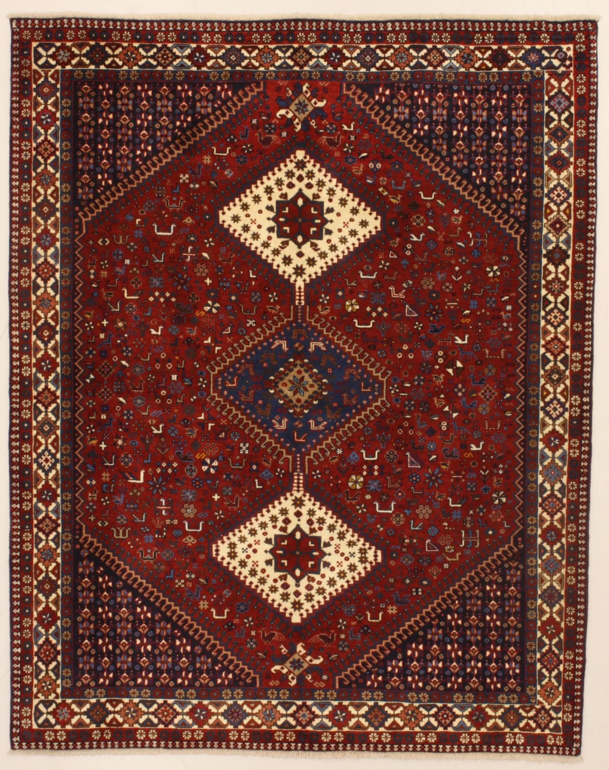Persian Rug 160 × 200 cm, Wool, hand-knotted
