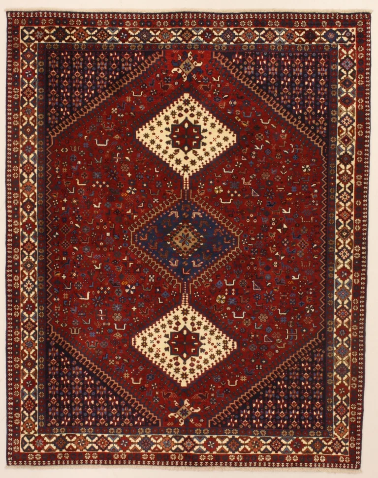 Persian Rug 160 × 200 cm, Wool, hand-knotted