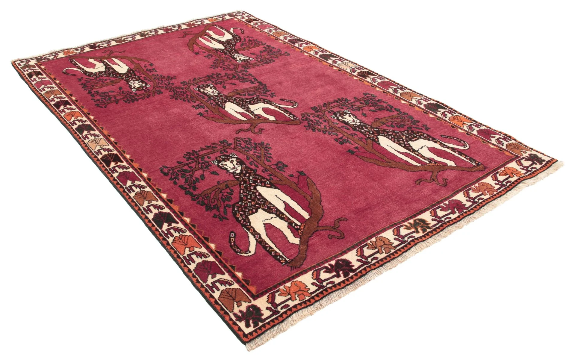 perserteppich-gashghai-137-x-205-cm-schurwolle-handgeknupft-1 Hand-Knotted Wool Qashqai Persian Rug, 137 × 205 cm