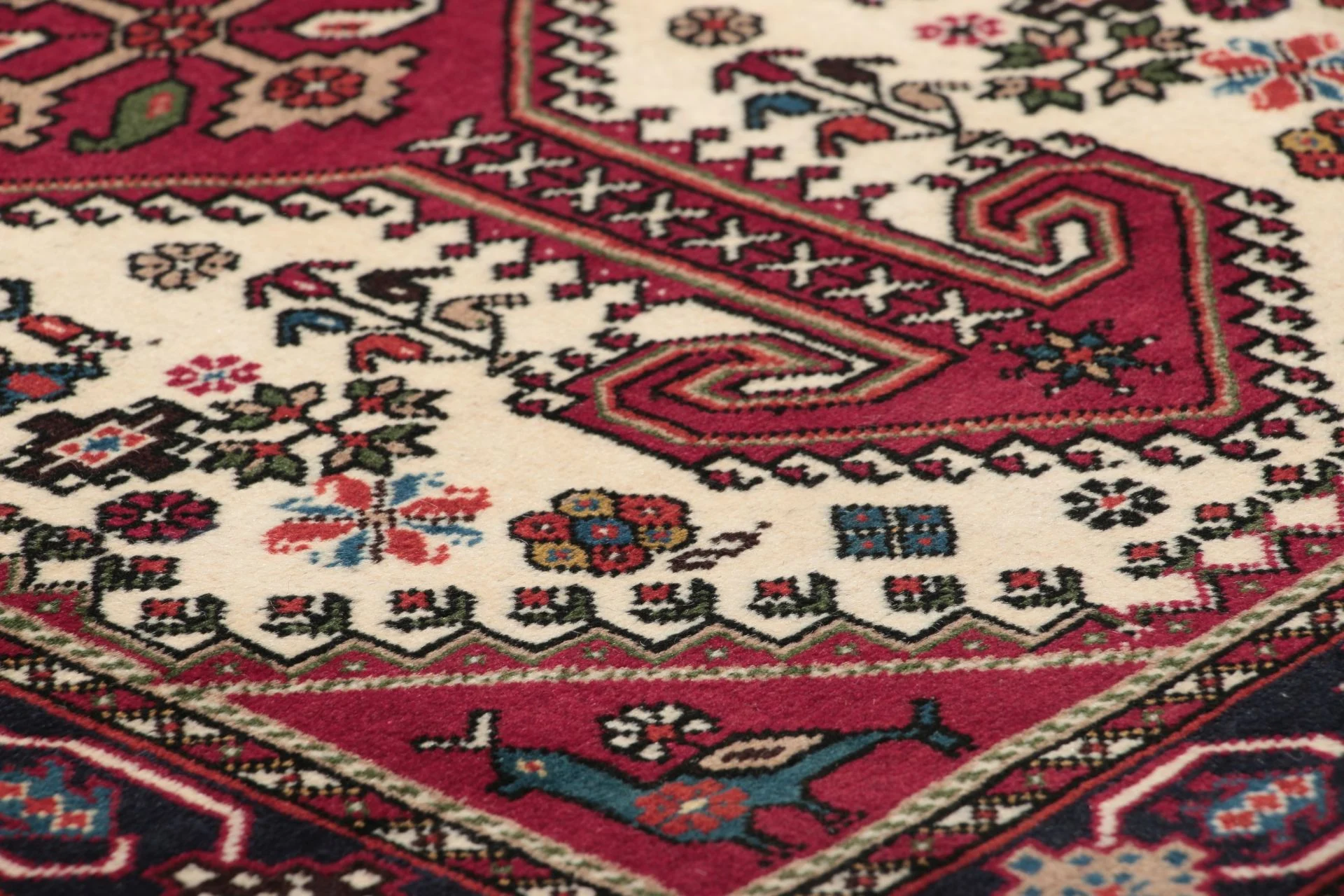 perserteppich-nasrabad-78-x-375-cm-schurwolle-handgeknupft-3 Persian Rug — hand-knotted, 78 × 375 cm, Wool