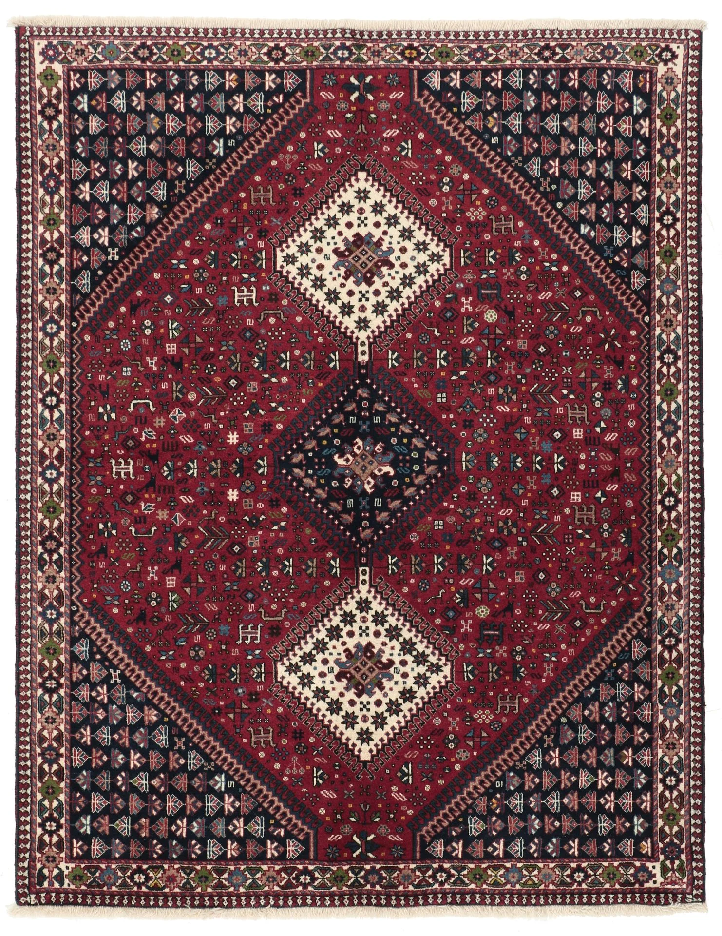Persian Rug 155 × 200 cm, Wool, hand-knotted