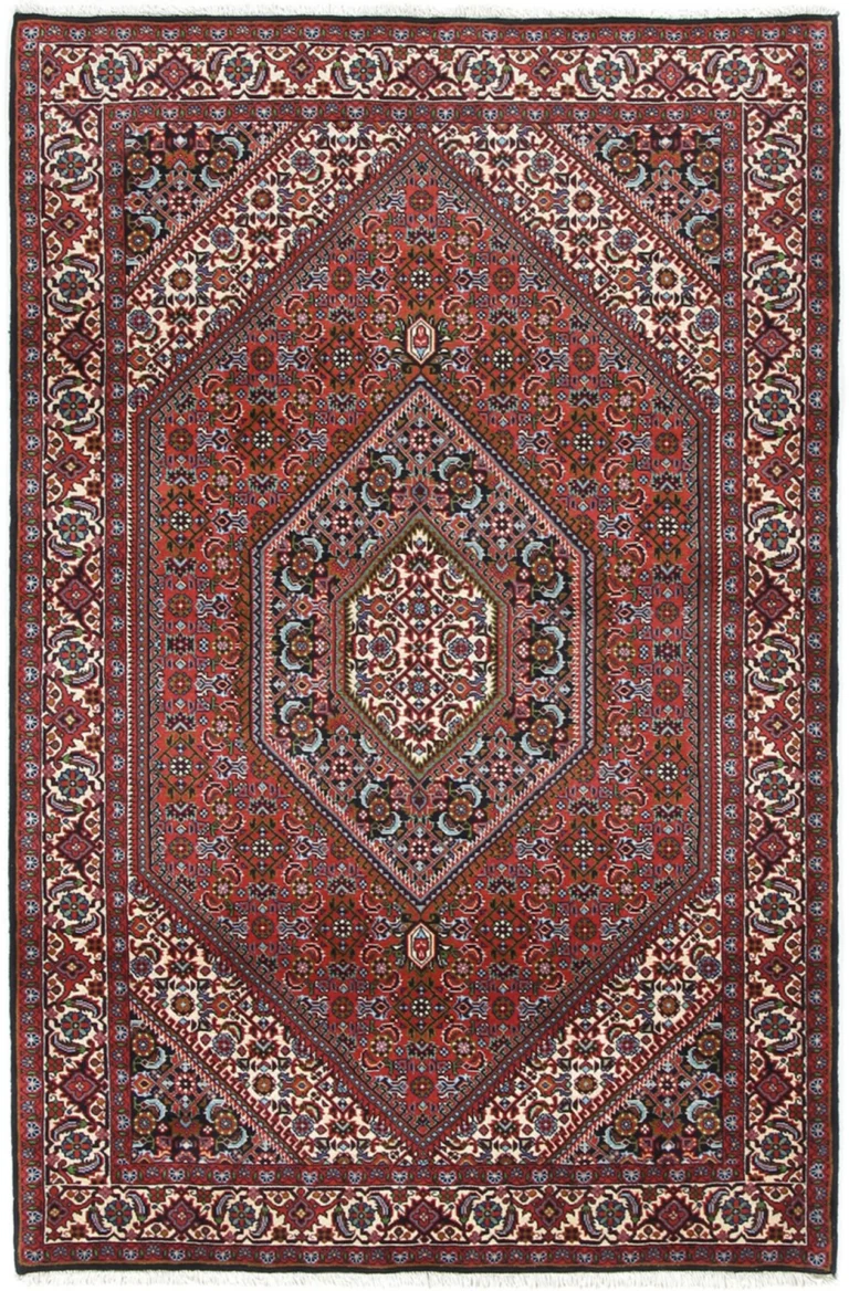 Bijar Persian Rug 114 × 184 cm, Wool, hand-knotted