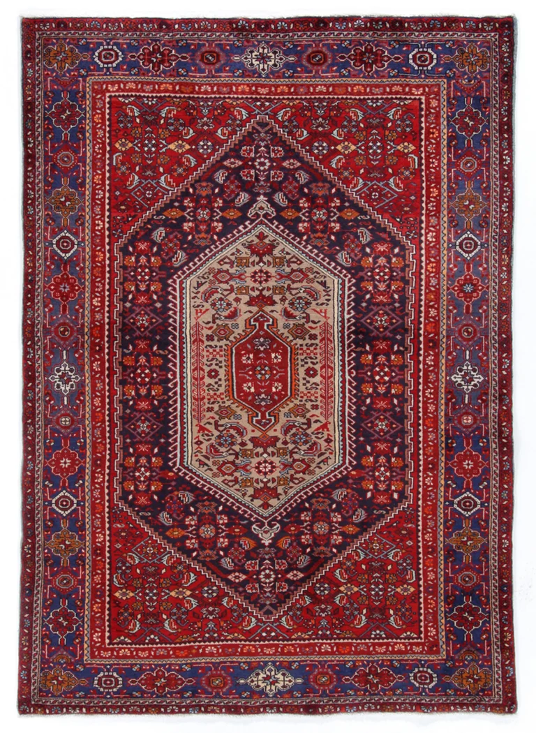 Persian Rug — hand-knotted, 130 × 185 cm, Wool