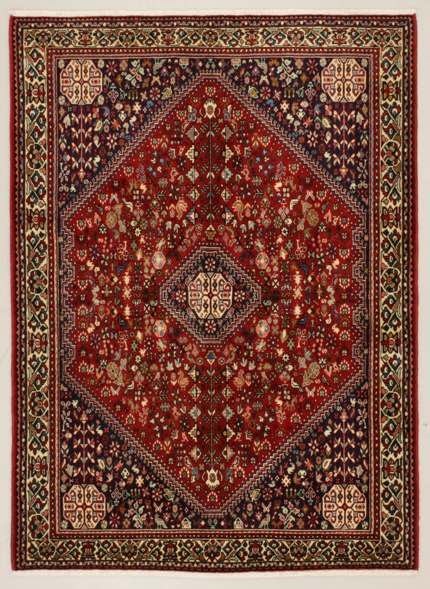 Persian Rug 150 × 207 cm, Wool, hand-knotted