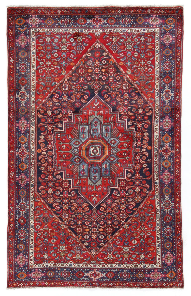 Persian Rug — hand-knotted, 130 × 205 cm, Wool