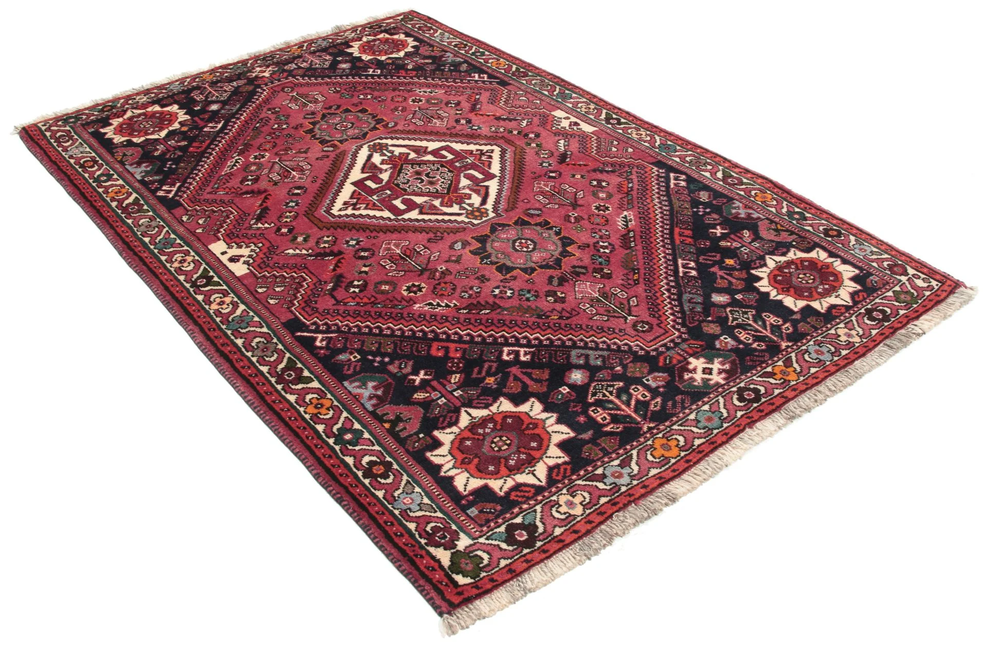 Qashqai Persian Rug 118 × 177 cm, Wool, hand-knotted
