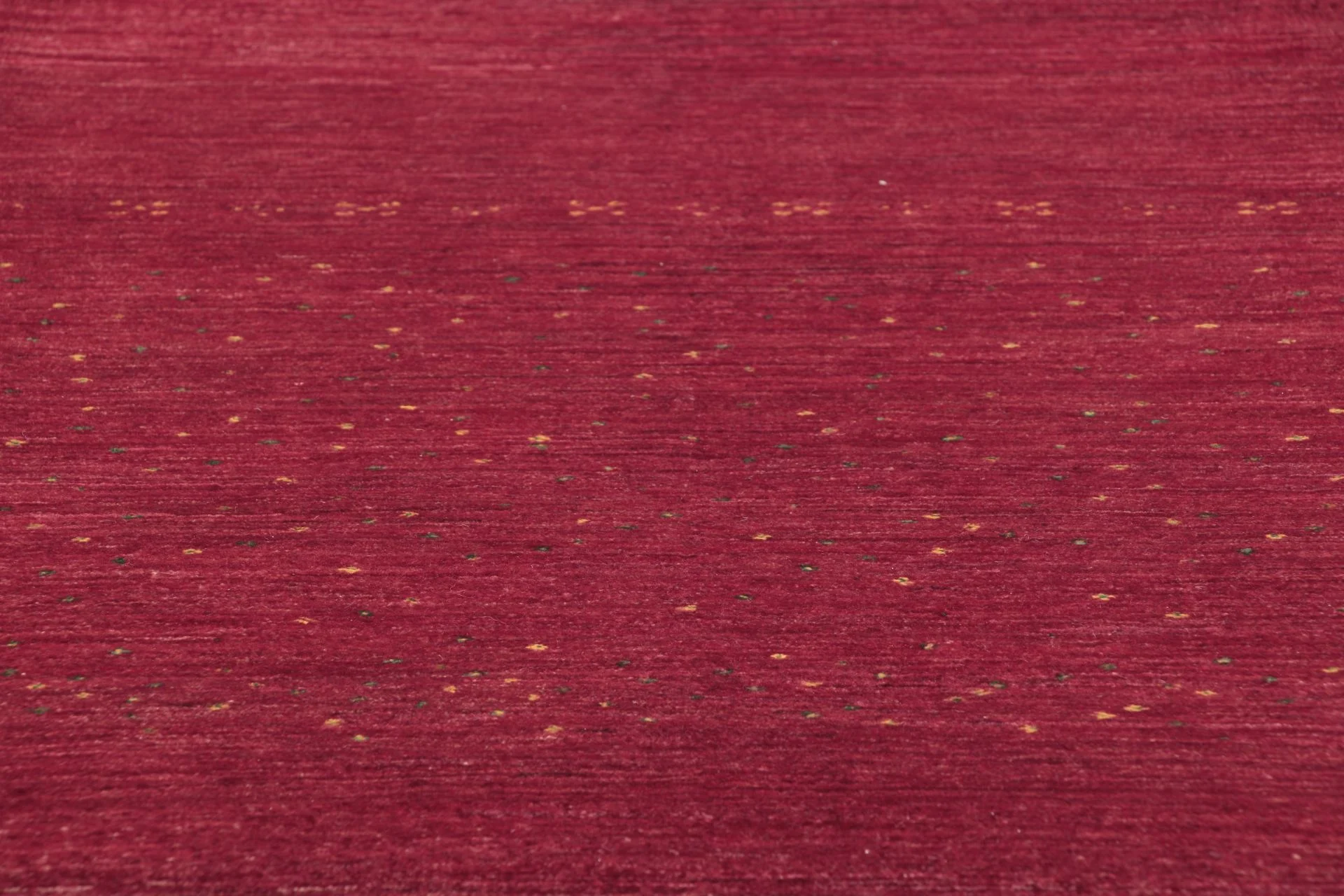 Hand-Knotted Wool Loribaft Indian Rug, 86 × 382 cm