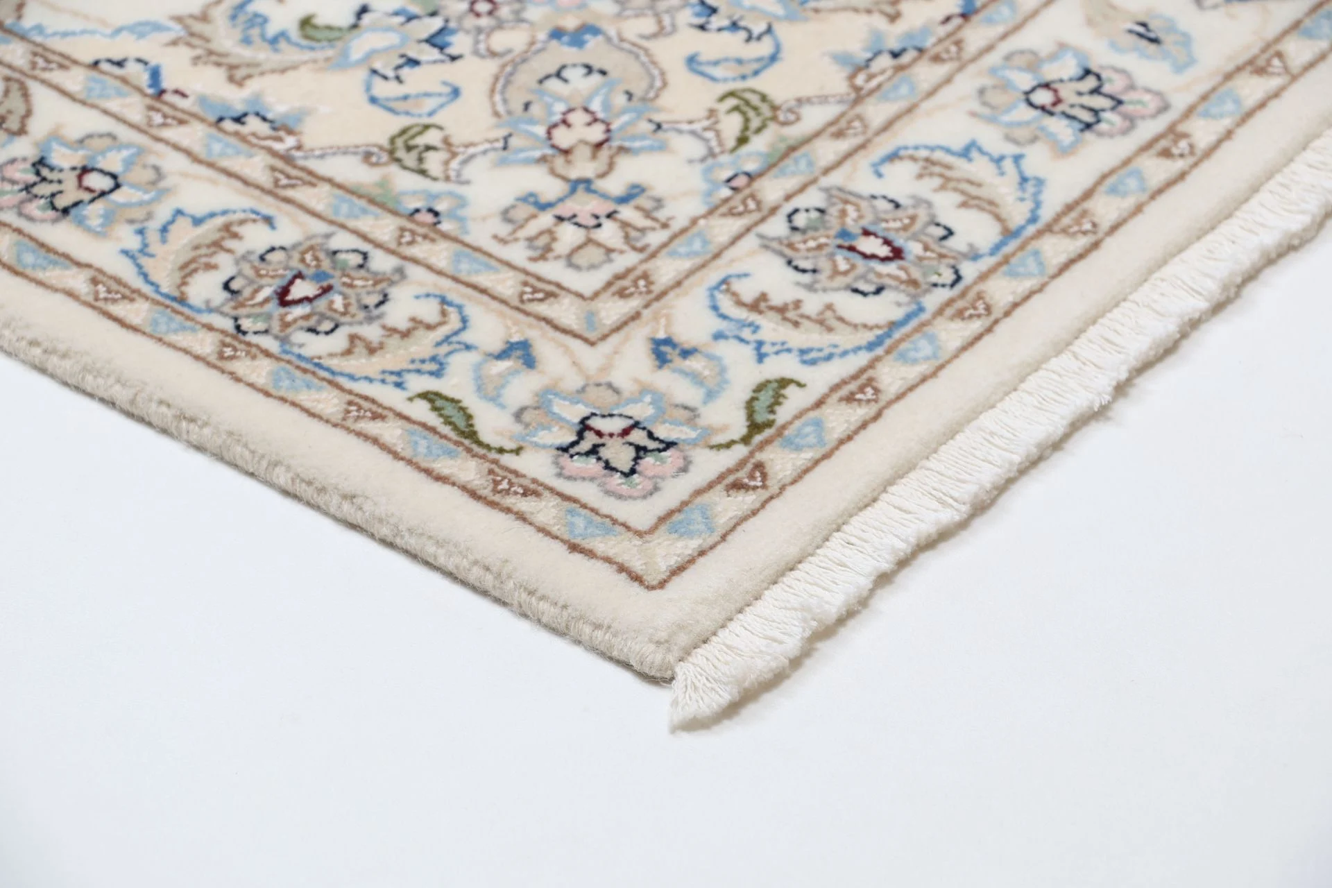 Nain Persian Rug — hand-knotted, 85 × 300 cm, Wool