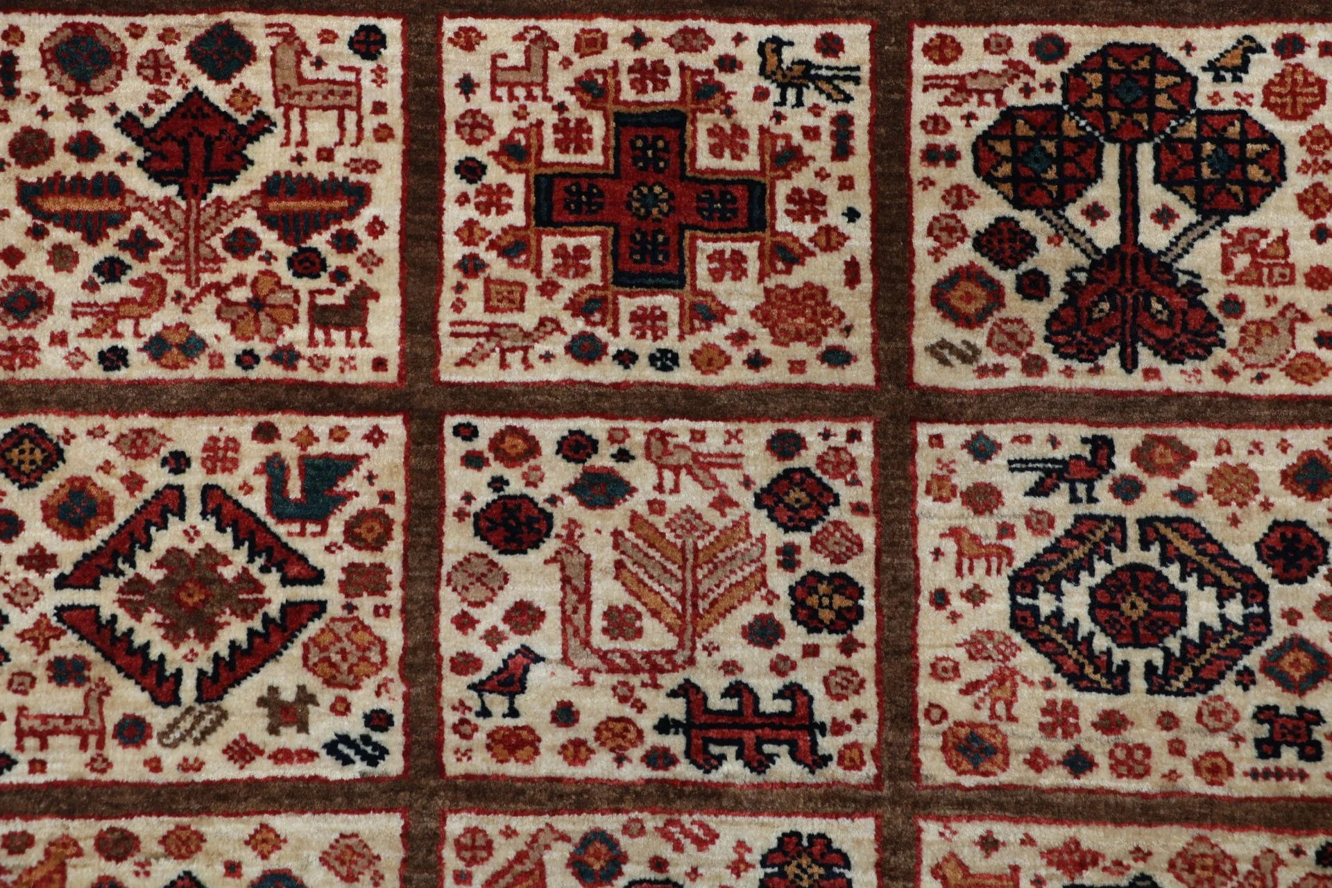 Qashqai Persian Rug 89 × 280 cm, Wool, hand-knotted
