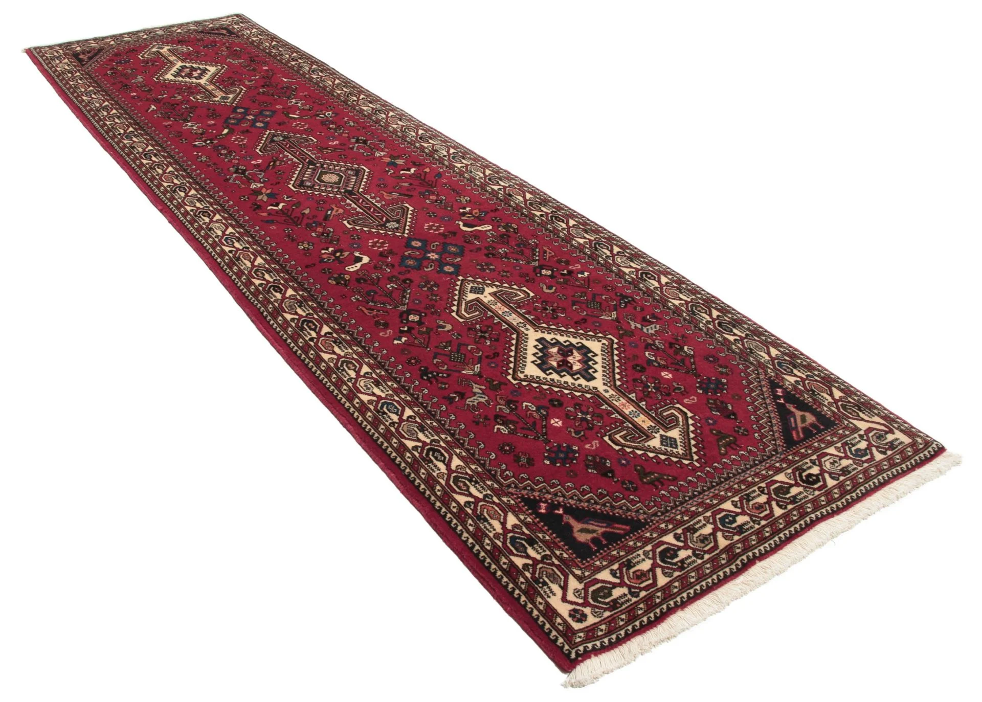 perserteppich-nasrabad-84-x-305-cm-schurwolle-handgeknupft-1 Persian Rug — hand-knotted, 84 × 305 cm, Wool
