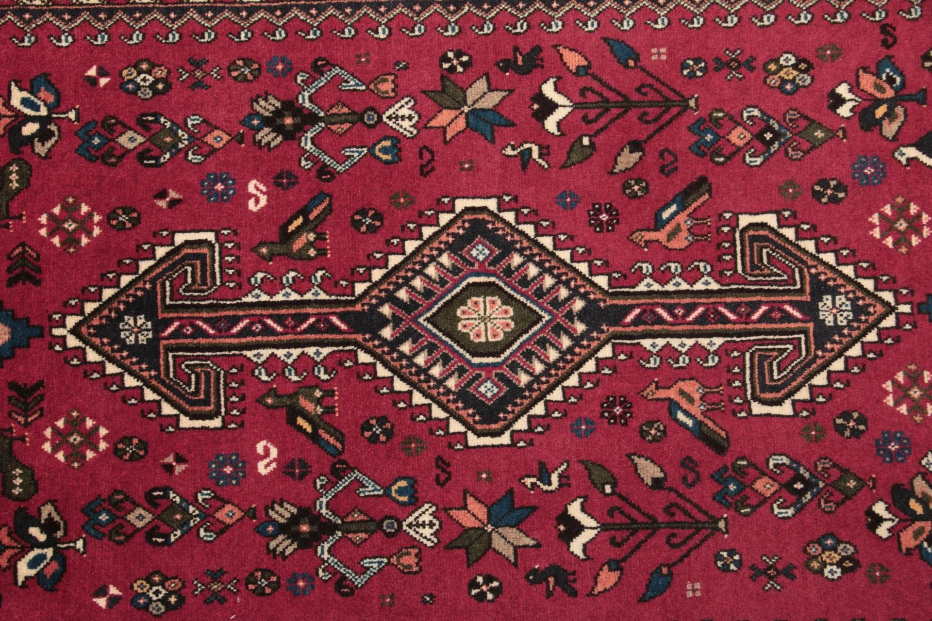 perserteppich-nasrabad-84-x-305-cm-schurwolle-handgeknupft-2 Persian Rug — hand-knotted, 84 × 305 cm, Wool