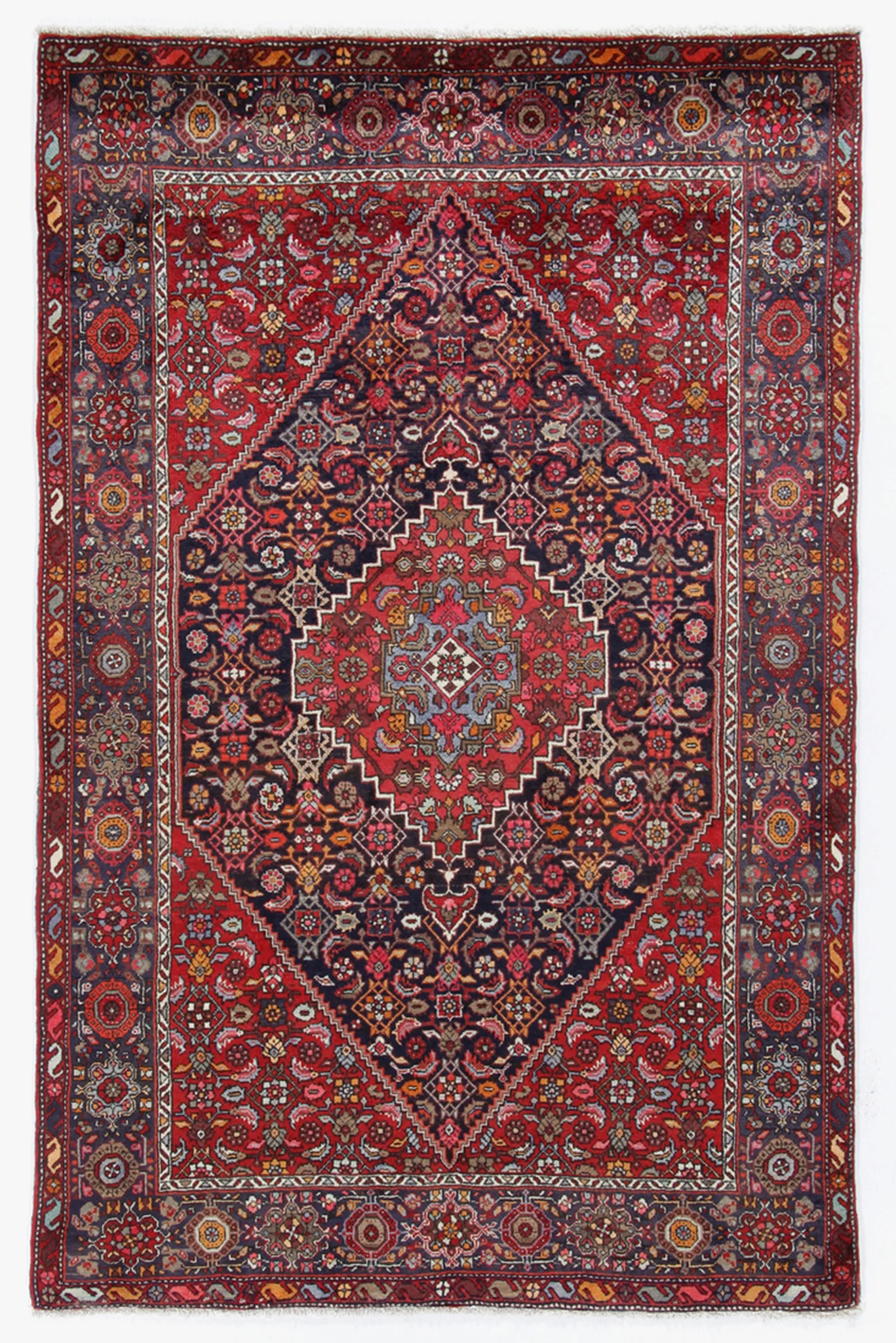 Persian Rug 130 × 200 cm, Wool, hand-knotted