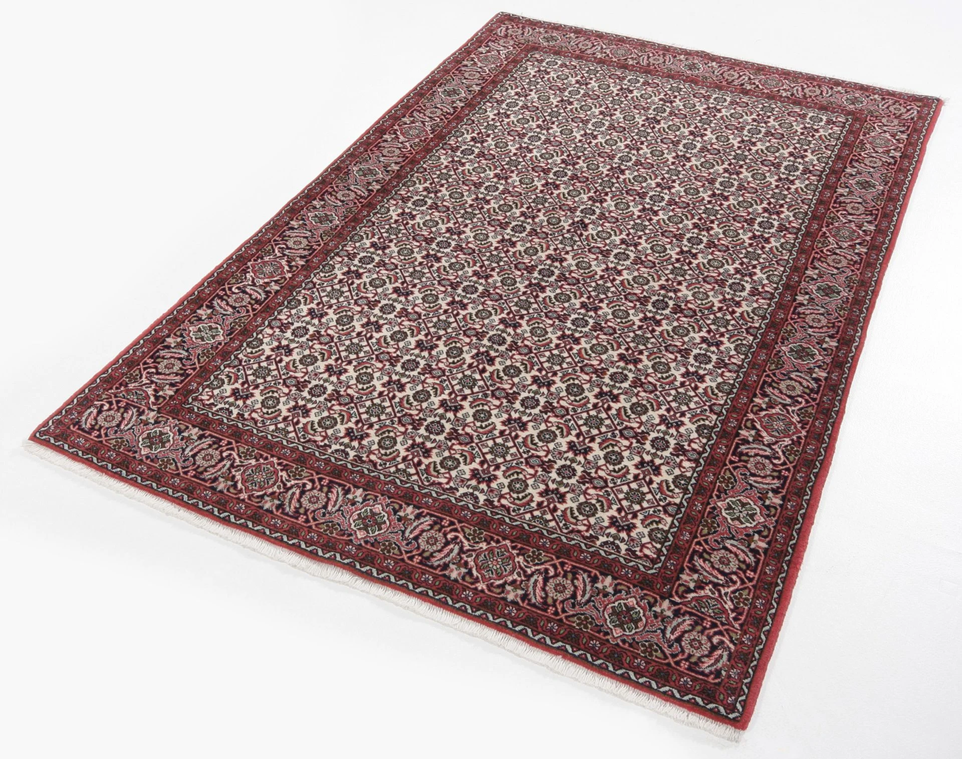 Bijar Persian Rug — hand-knotted, 142 × 222 cm, Wool