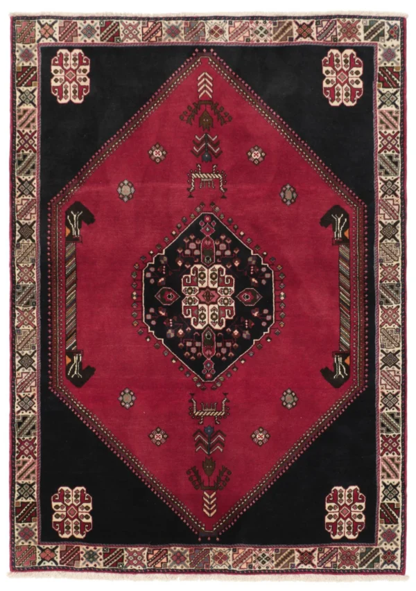 Persian Rug — hand-knotted, 142 × 200 cm, Wool