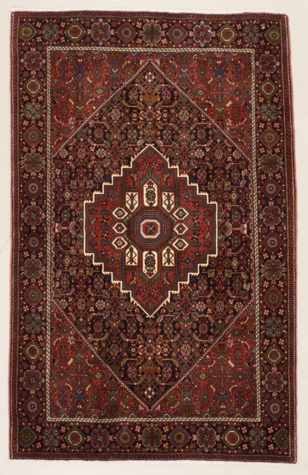 Persian Rug — hand-knotted, 130 × 205 cm, Wool
