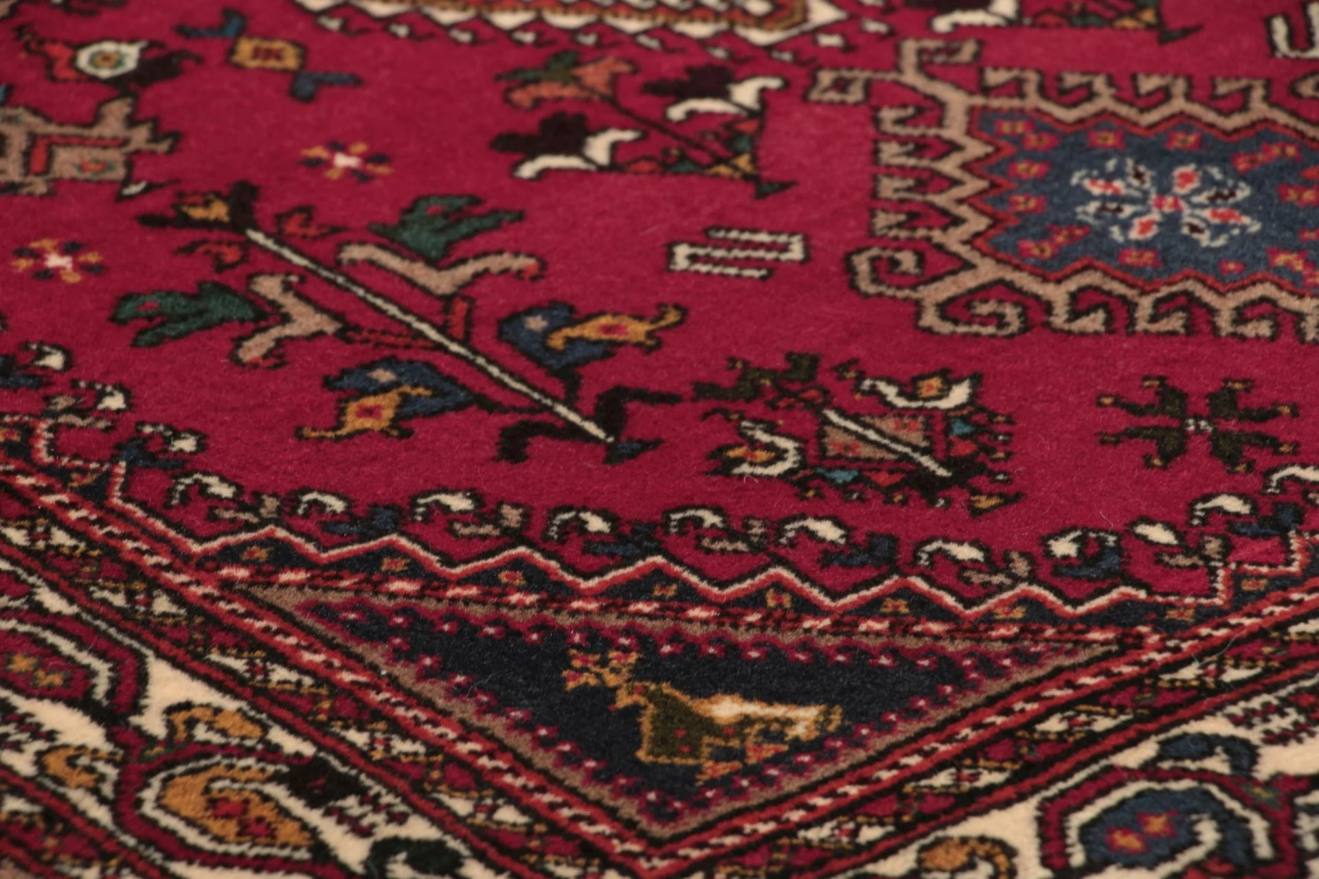 perserteppich-nasrabad-84-x-296-cm-schurwolle-handgeknupft-laufer-6 Persian Rug 84 × 296 cm, Wool, hand-knotted