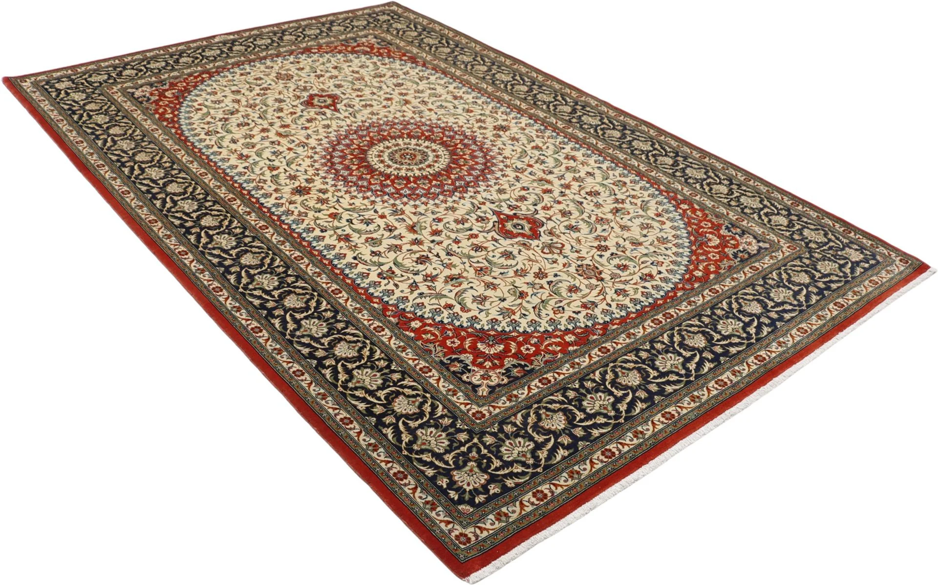 perserteppich-ghom-160-x-240-cm-schurwolle-handgeknupft-3 Qom Persian Rug — hand-knotted, 160 × 240 cm, Wool