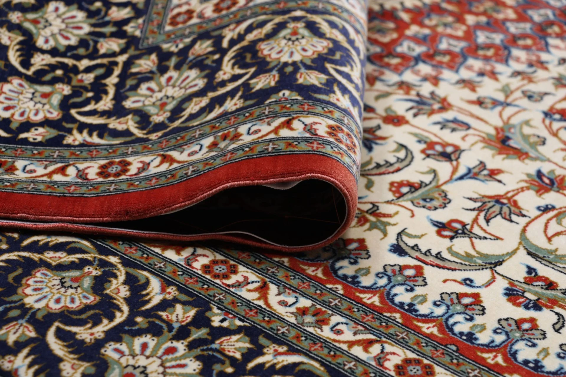 perserteppich-ghom-160-x-240-cm-schurwolle-handgeknupft-9 Qom Persian Rug — hand-knotted, 160 × 240 cm, Wool