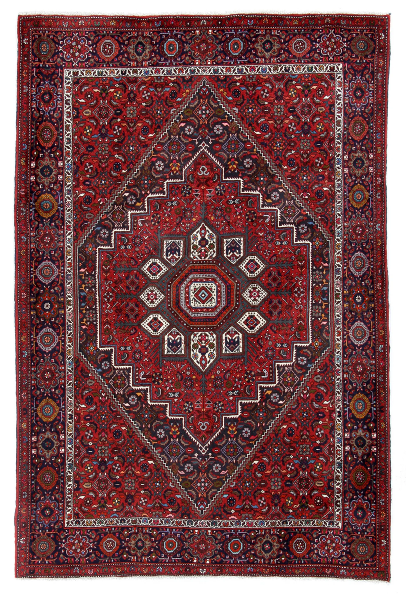 Persian Rug 130 × 200 cm, Wool, hand-knotted