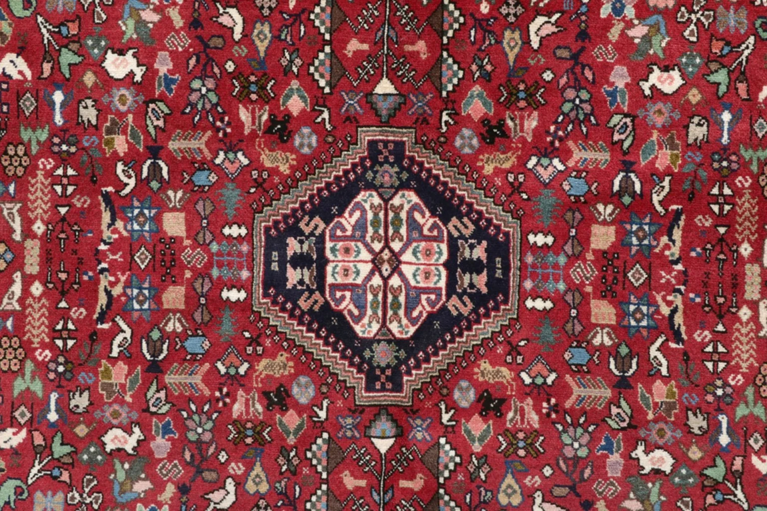 Hand-Knotted Wool Persian Rug, 155 × 210 cm – view 3