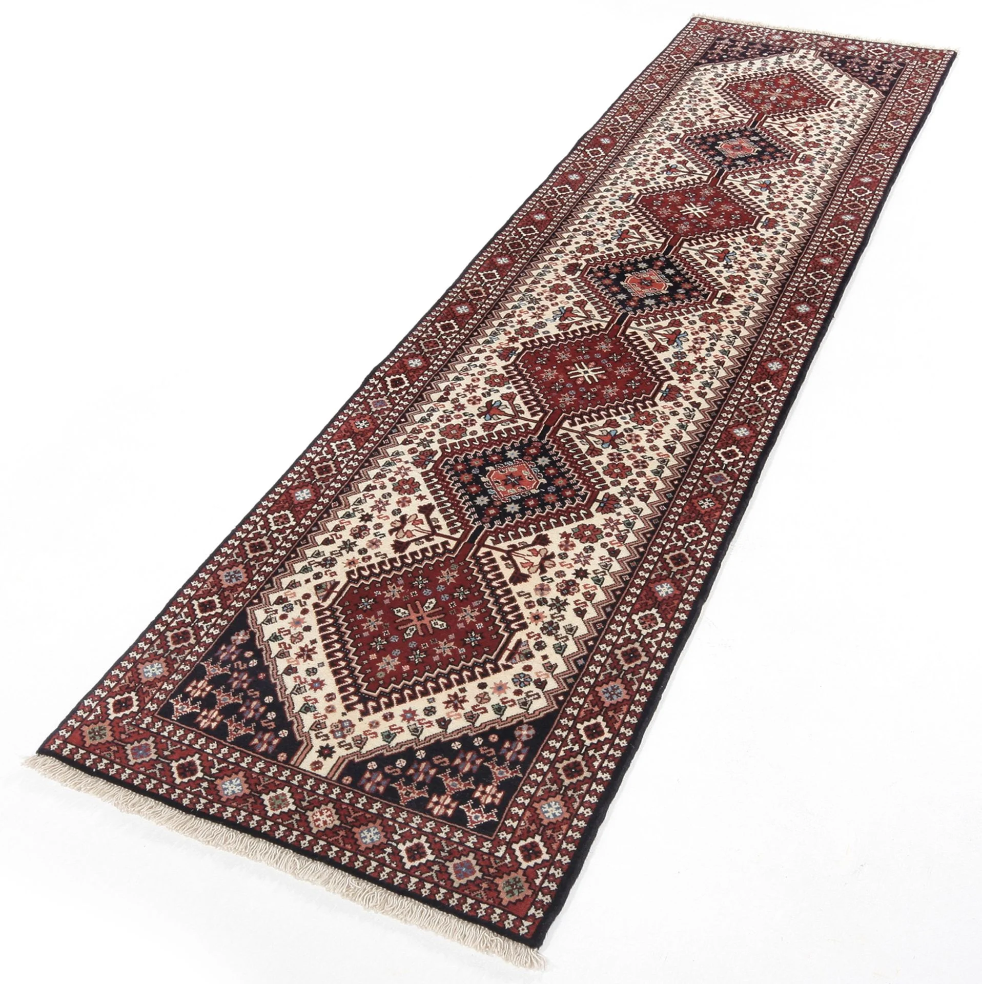 perserteppich-yalameh-73-x-300-cm-schurwolle-handgeknupft-laufer-1 Persian Rug 73 × 300 cm, Wool, hand-knotted