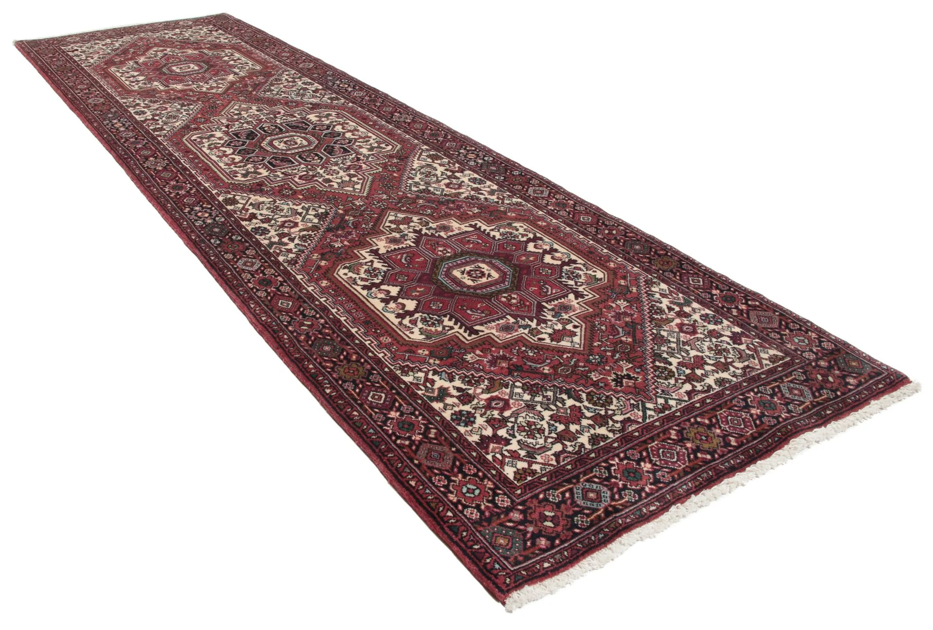 perserteppich-gholtogh-83-x-290-cm-schurwolle-handgeknupft-laufer-1 Hand-Knotted Wool Persian Rug, 83 × 290 cm