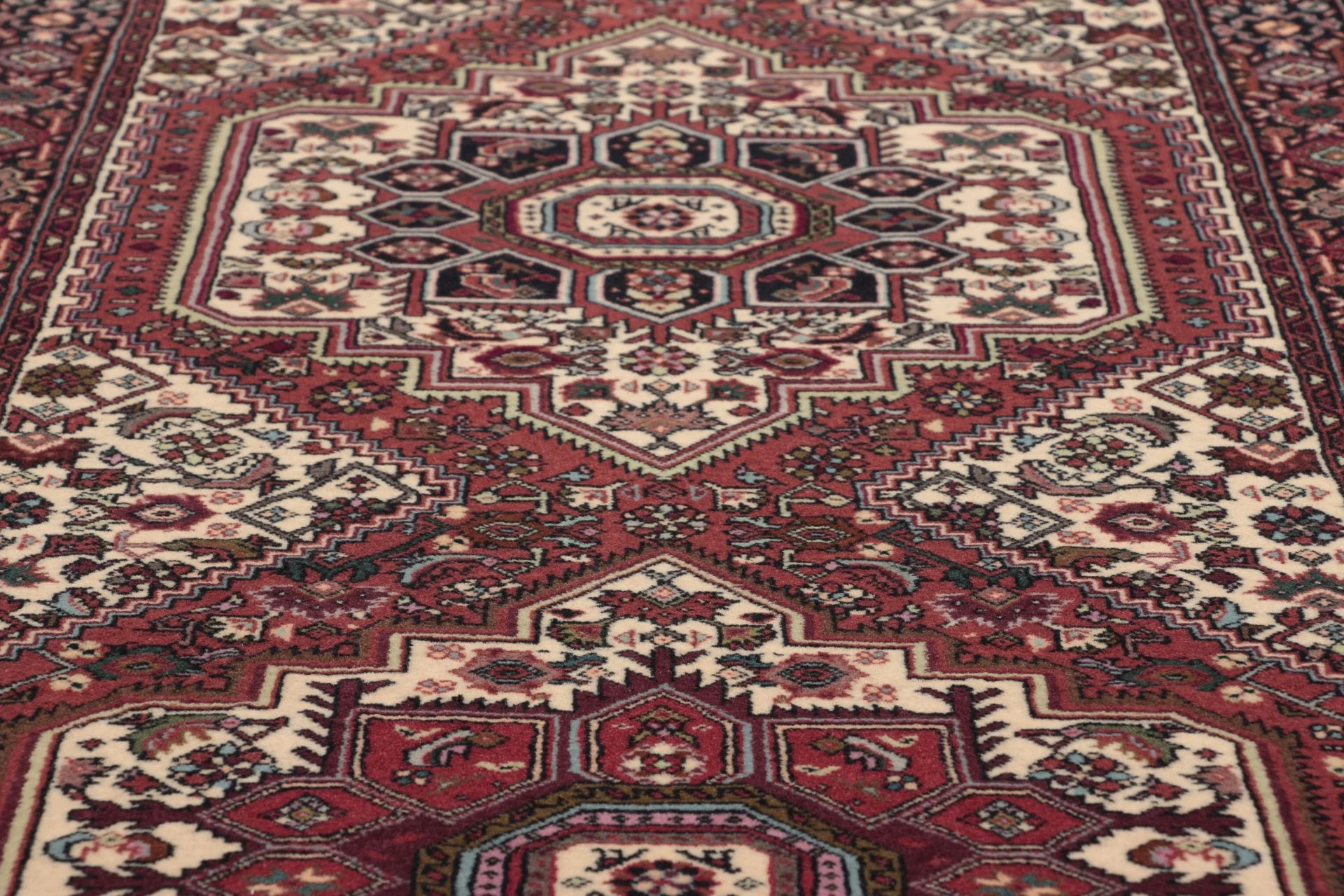 perserteppich-gholtogh-83-x-290-cm-schurwolle-handgeknupft-laufer-3 Hand-Knotted Wool Persian Rug, 83 × 290 cm