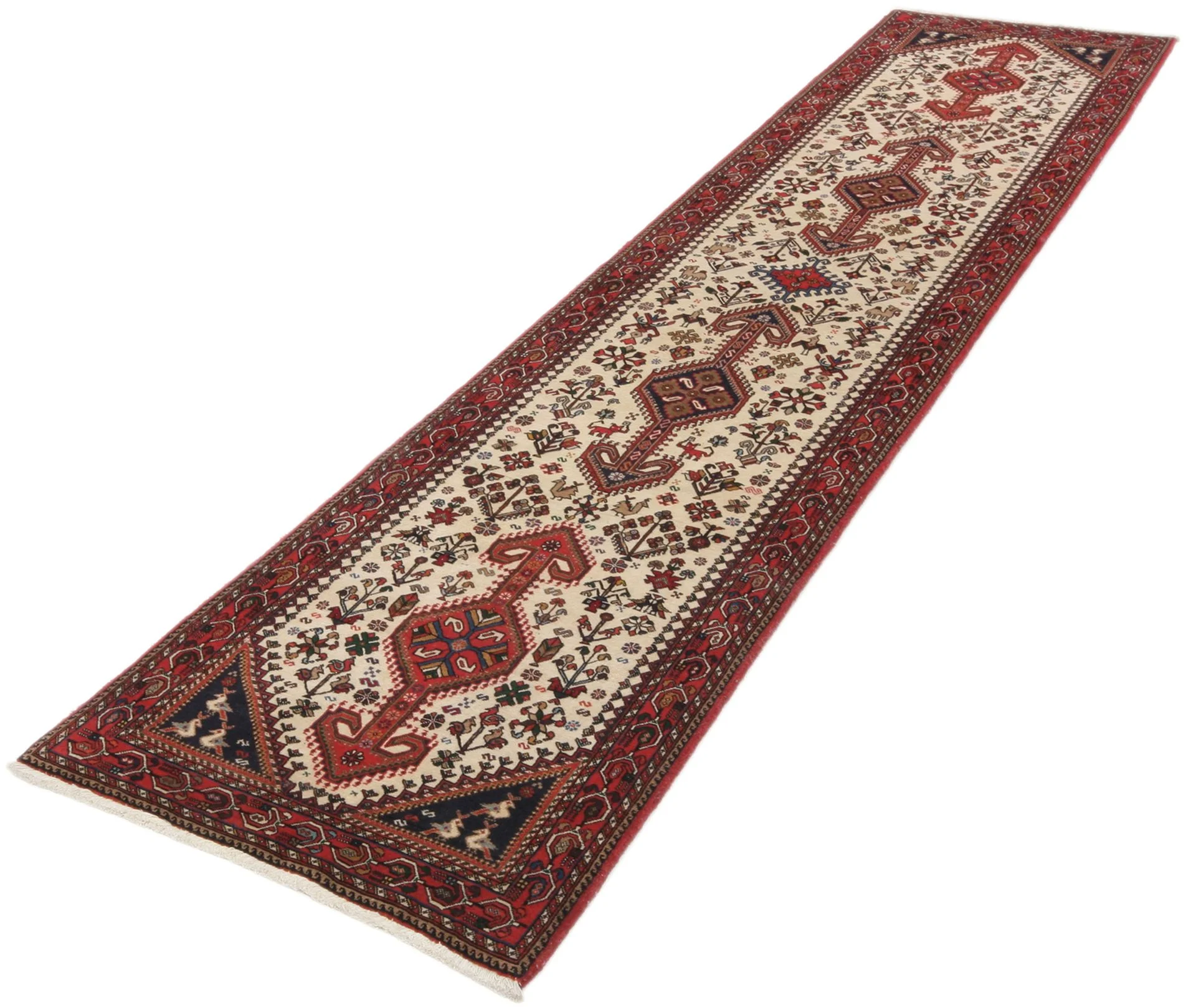 Persian Rug 80 × 392 cm, Wool, hand-knotted