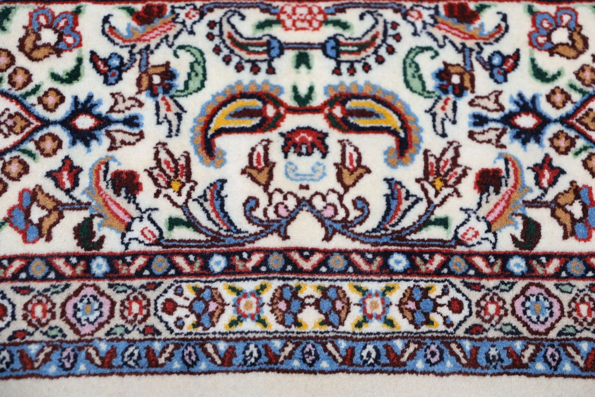 perserteppich-moud-192-x-205-cm-schurwolle-handgeknupft-floral-6 Moud Persian Rug 192 × 205 cm, Wool, hand-knotted