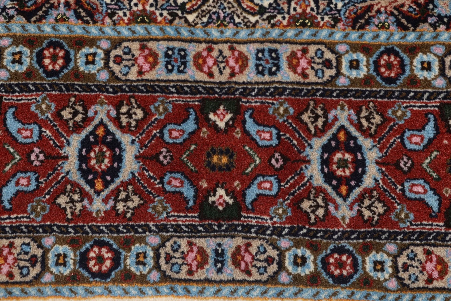 perserteppich-moud-165-x-240-cm-schurwolle-handgeknupft-floral-7 Hand-Knotted Wool Moud Persian Rug, 165 × 240 cm