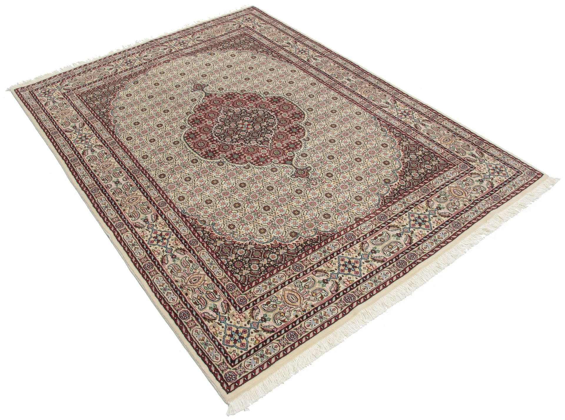 perserteppich-moud-148-x-203-cm-schurwolle-handgeknupft-floral-1 Moud Persian Rug 148 × 203 cm, Wool, hand-knotted