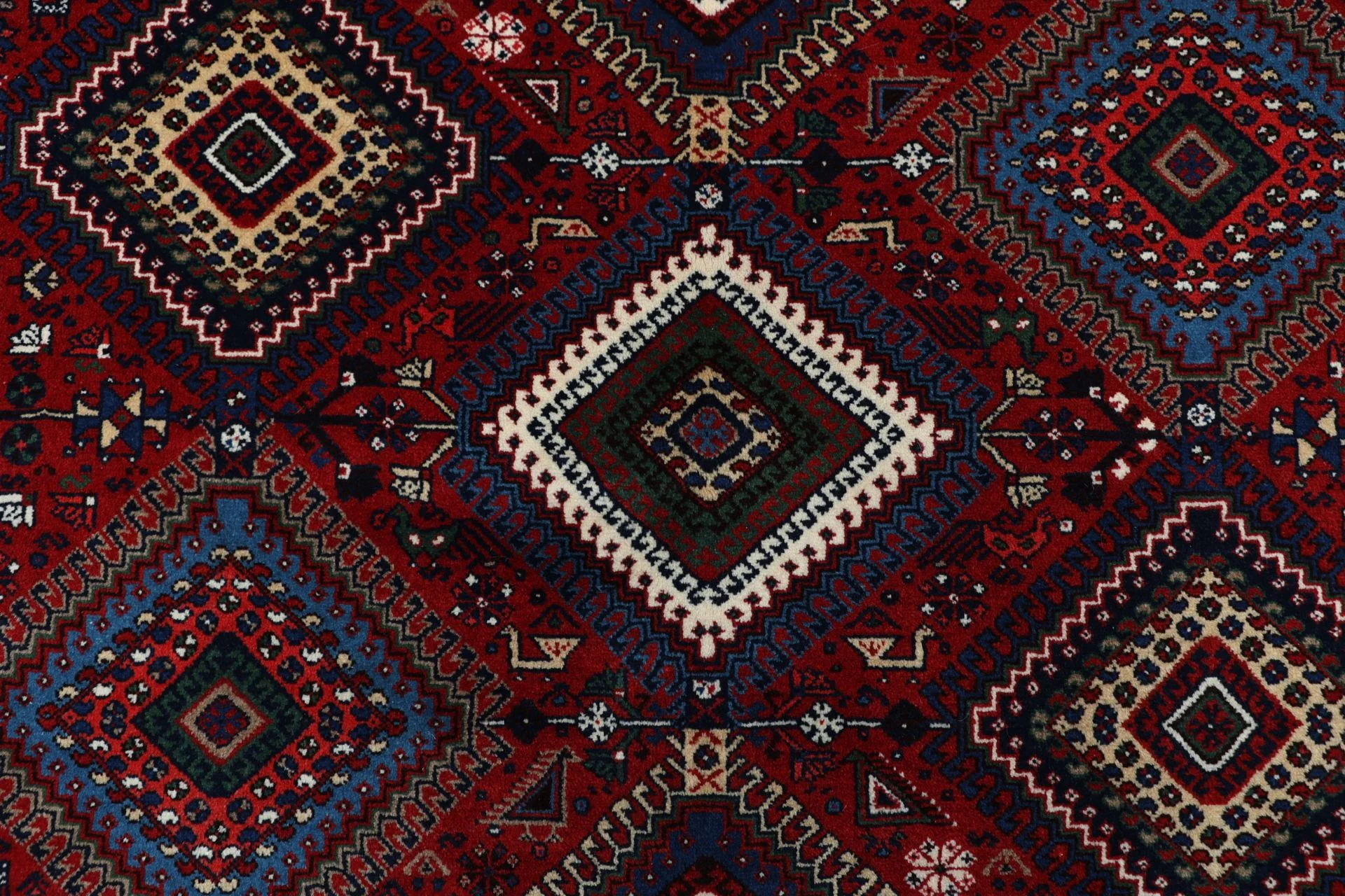 perserteppich-yalameh-153-x-235-cm-schurwolle-handgeknupft-fein-8 Hand-Knotted Wool Persian Rug, 153 × 235 cm