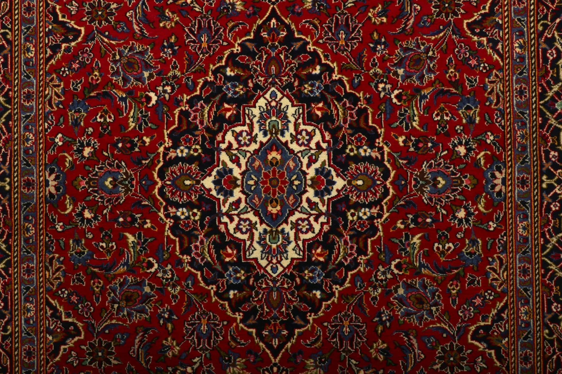 perserteppich-kashan-147-x-225-cm-schurwolle-handgeknupft-1 Hand-Knotted Wool Kashan Persian Rug, 147 × 225 cm
