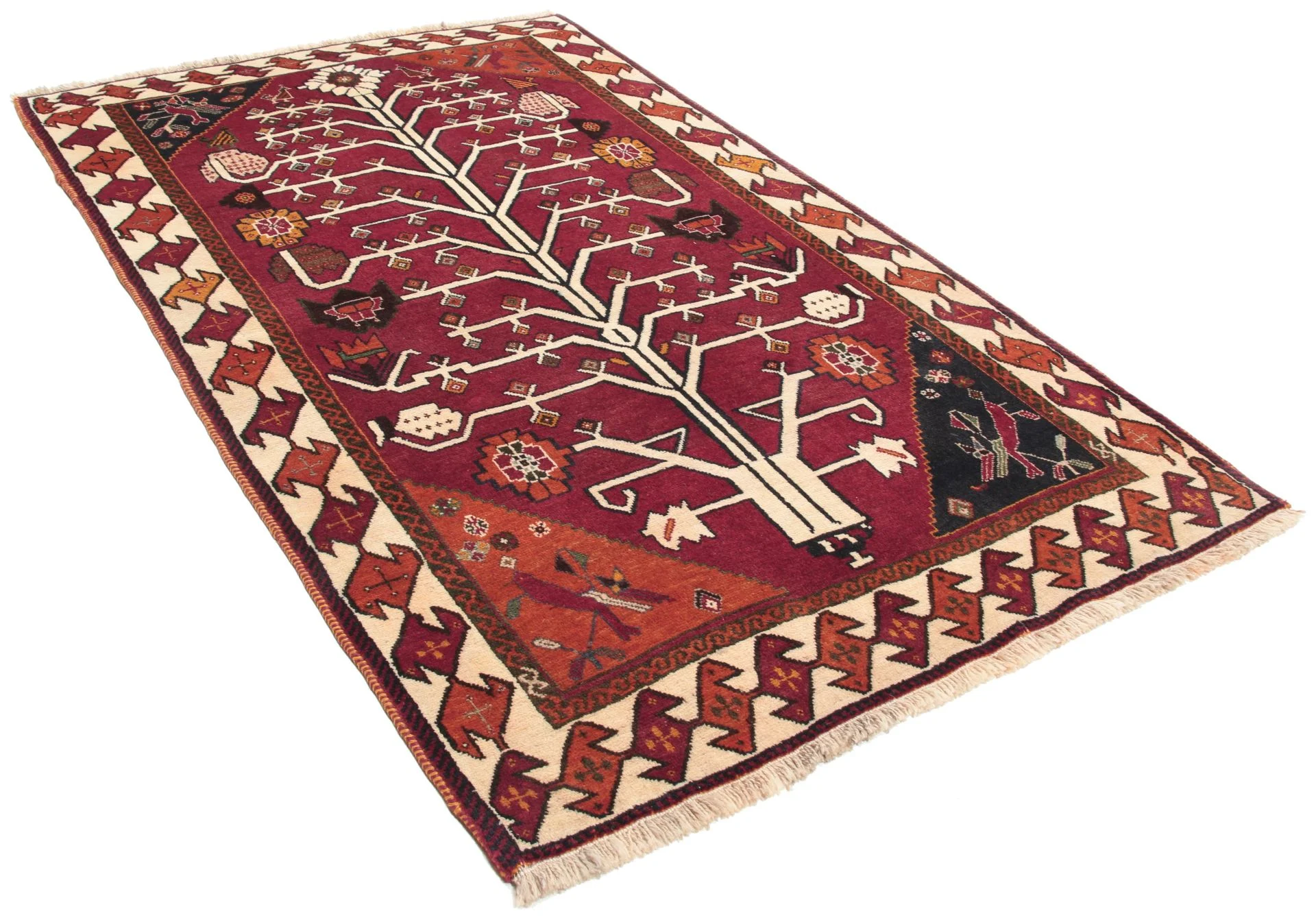 Qashqai Persian Rug — hand-knotted, 111 × 183 cm, Wool