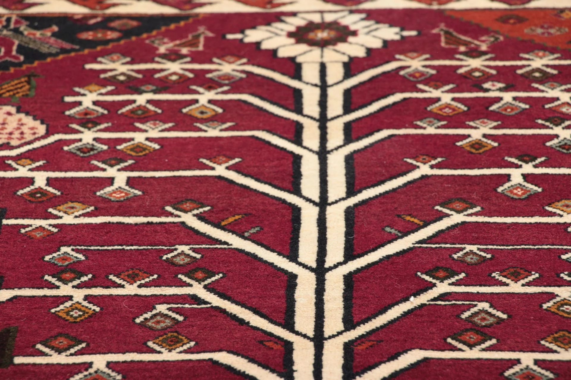 Qashqai Persian Rug — hand-knotted, 111 × 183 cm, Wool